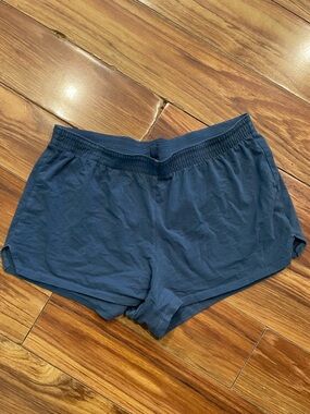 SKIMS Cotton Jersey Loose Shorts in Harbor